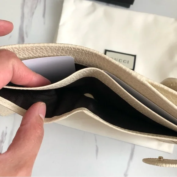 Gucci interlocking G wallet bone white - Picture 6 of 10